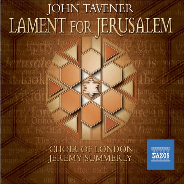 Tavener: Lament for Jerusalem - John Tavener