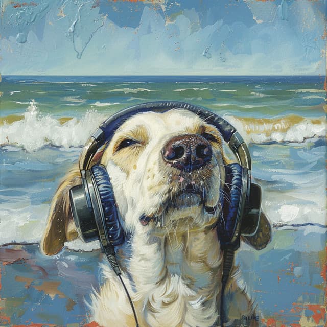 Ocean Barks: Dogs Relaxing Melodies - Dog Separation Anxiety Music