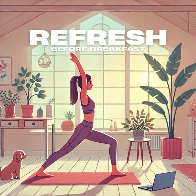Refresh Before Breakfast: Morning Yoga Routine - Spiritual Healing Music Universe