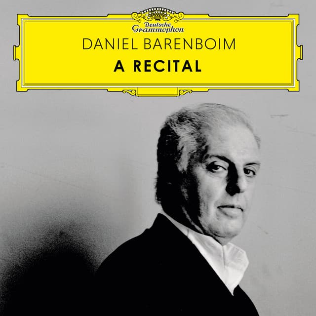 "A Recital" - Daniel Barenboim - Daniel Barenboim