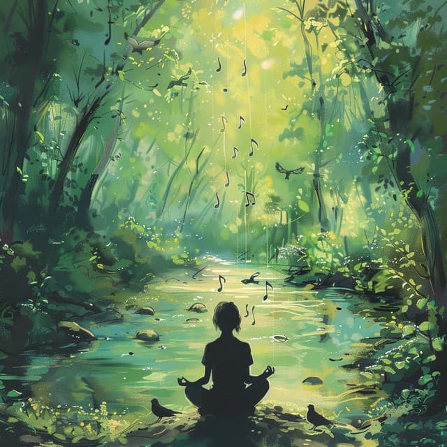 Yoga Serenity: Binaural Birds Echo - 78 72 Hz - Yoga Tribe