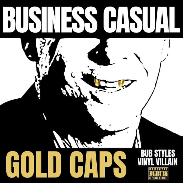 BUSINESS CASUAL GOLD CAPS - Bub Styles
