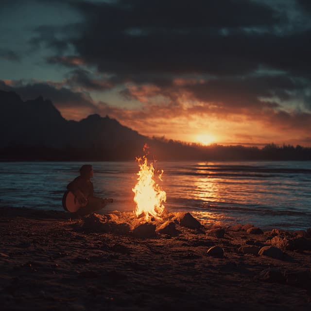 Beach Campfire in the Night - Música Relajante