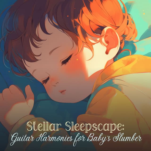 Stellar Sleepscape: Guitar Harmonies for Baby's Slumber - Kids Songs