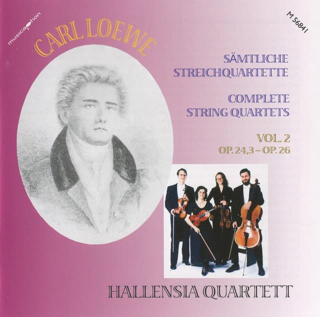 Loewe: Complete String Quartets, Vol. 2 - Carl Loewe